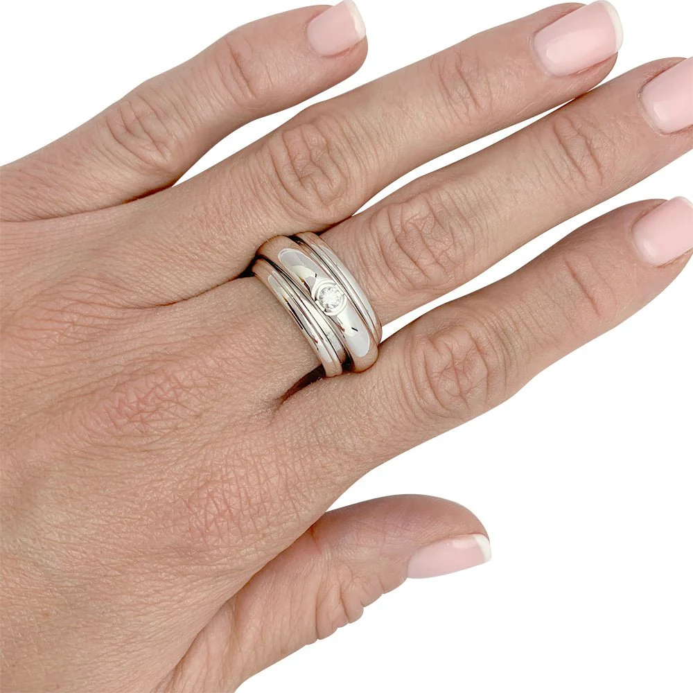 Piaget “Possession” ring in white gold, diamond - Image 5