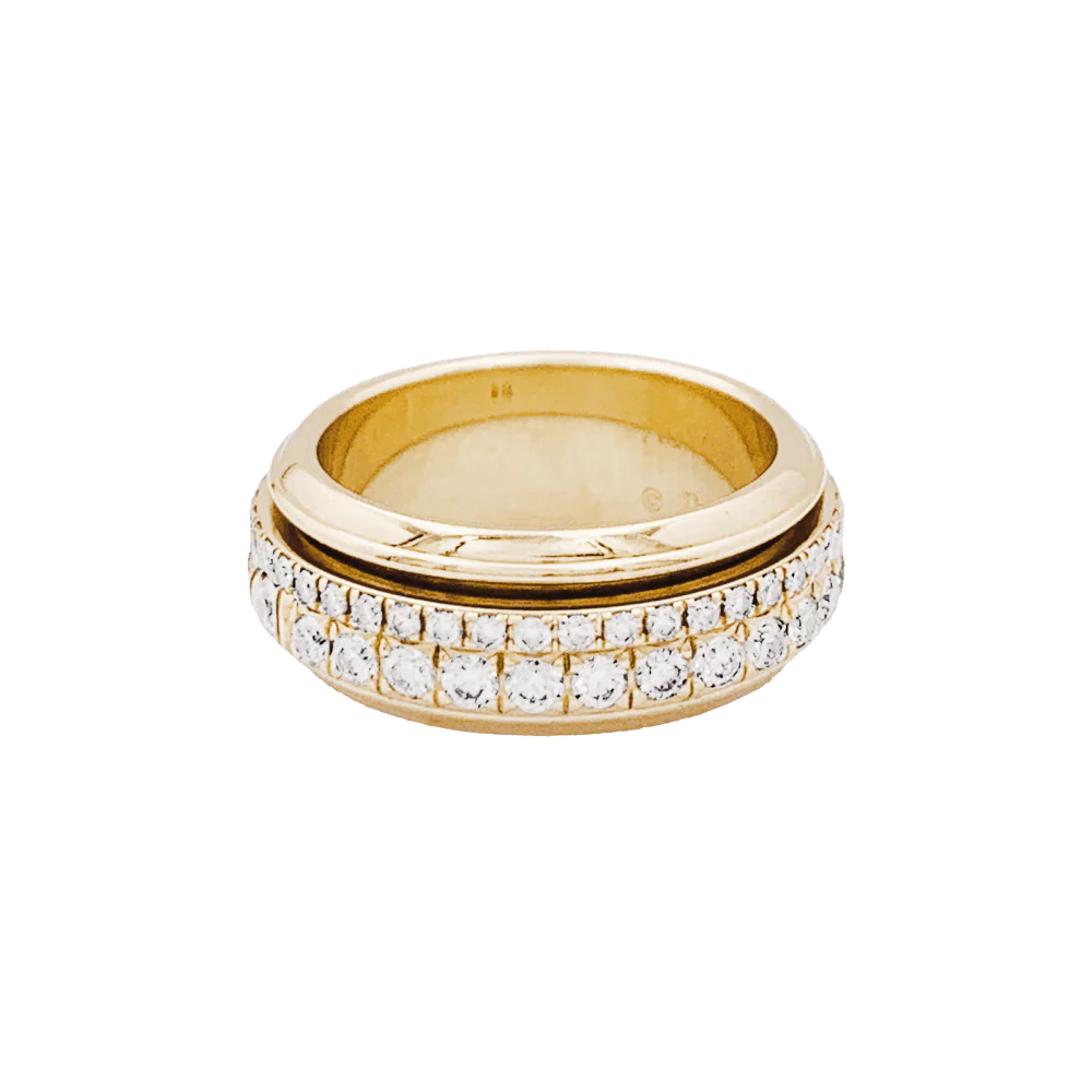 PIAGET "Possession" Wedding band ring in Rose gold and Diamonds - Image 3