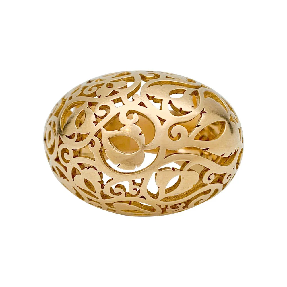 POMELLATO “Arabesque” ring in pink gold.