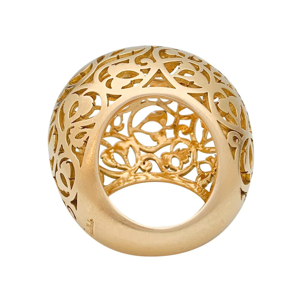 POMELLATO “Arabesque” ring in pink gold. - Image 4