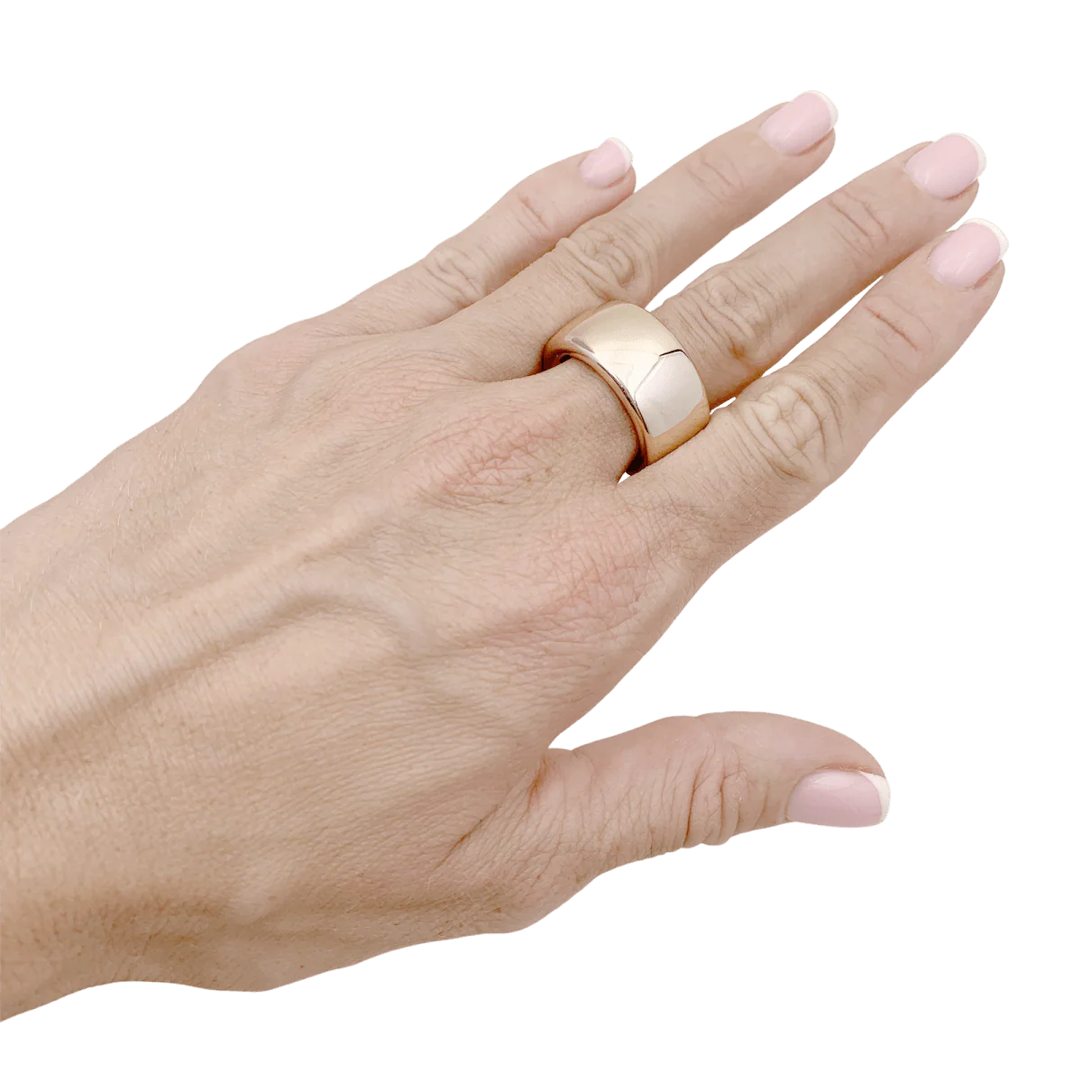 Pomellato "Iconica Medium Large" ring in yellow gold - Image 6