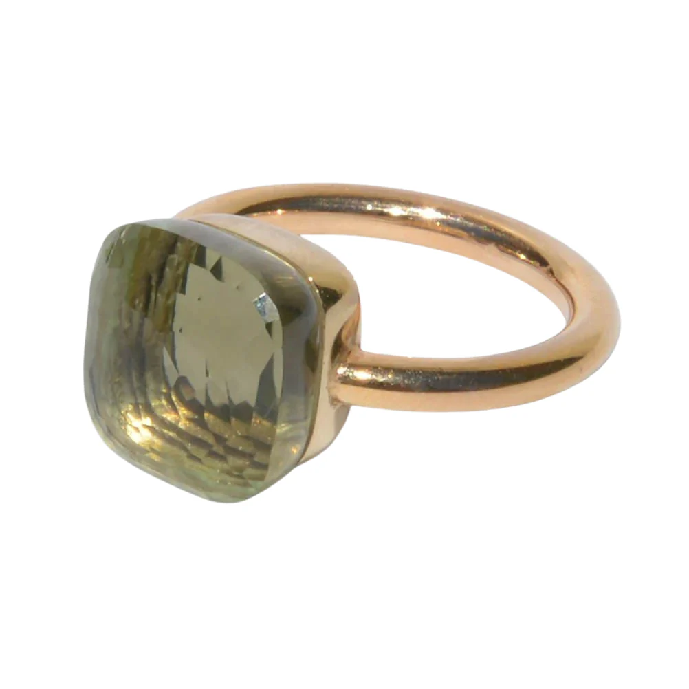 Pomellato nudo XL ring in prasolite