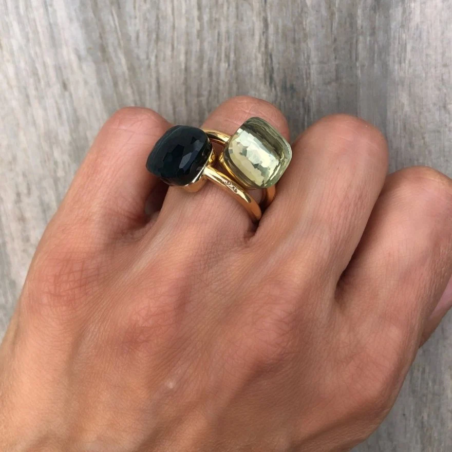 Pomellato nudo XL ring in prasolite - Image 2