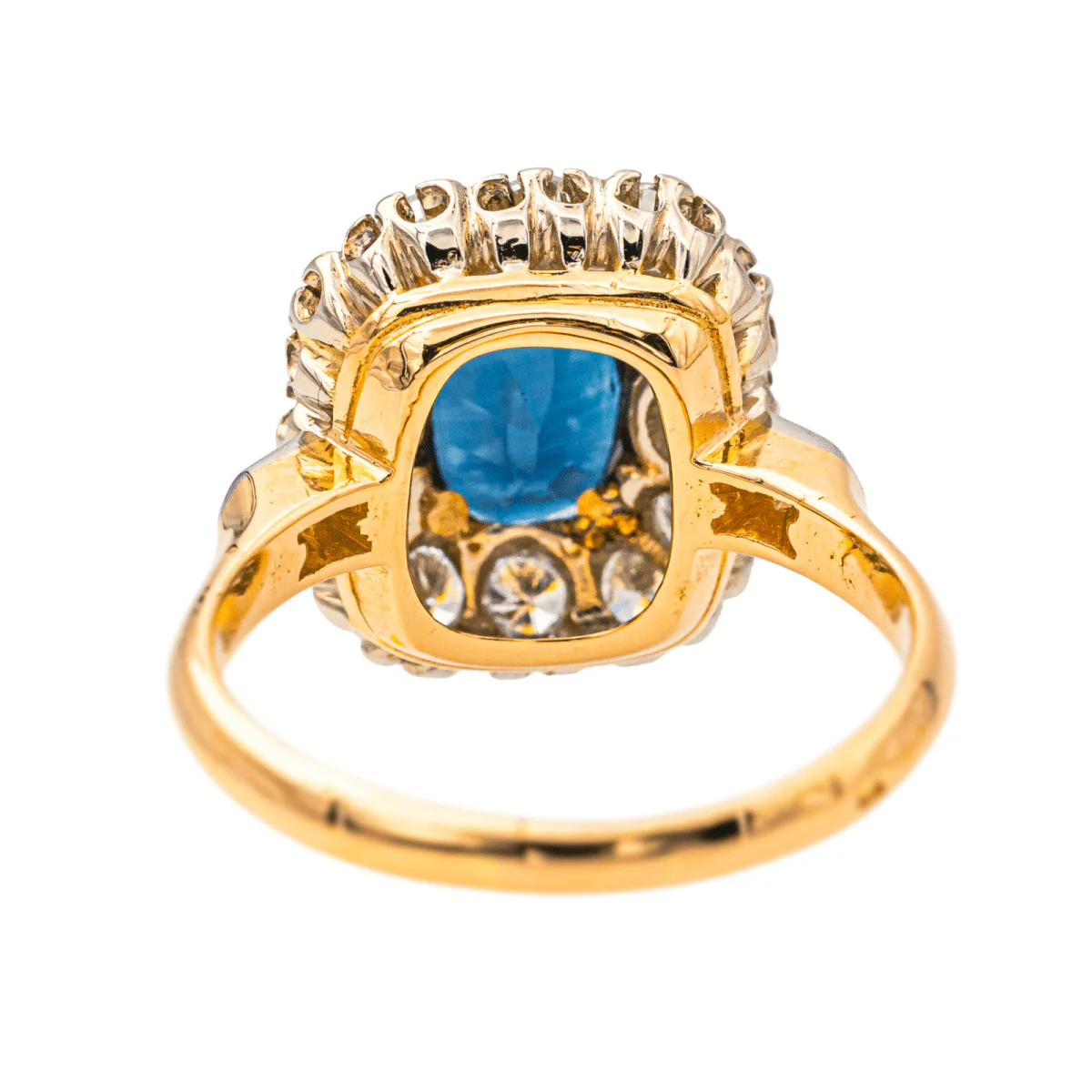 Ring Pompadour Pink gold Sapphire - Image 5