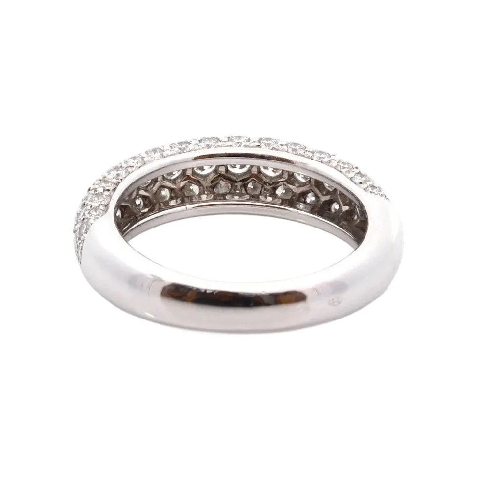 Cartier Pavé ring in white gold and diamonds - Image 3