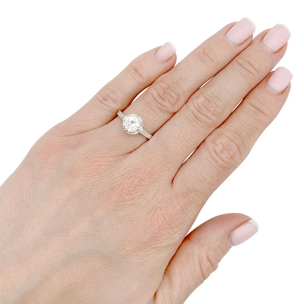 Diamond solitaire ring - Image 6