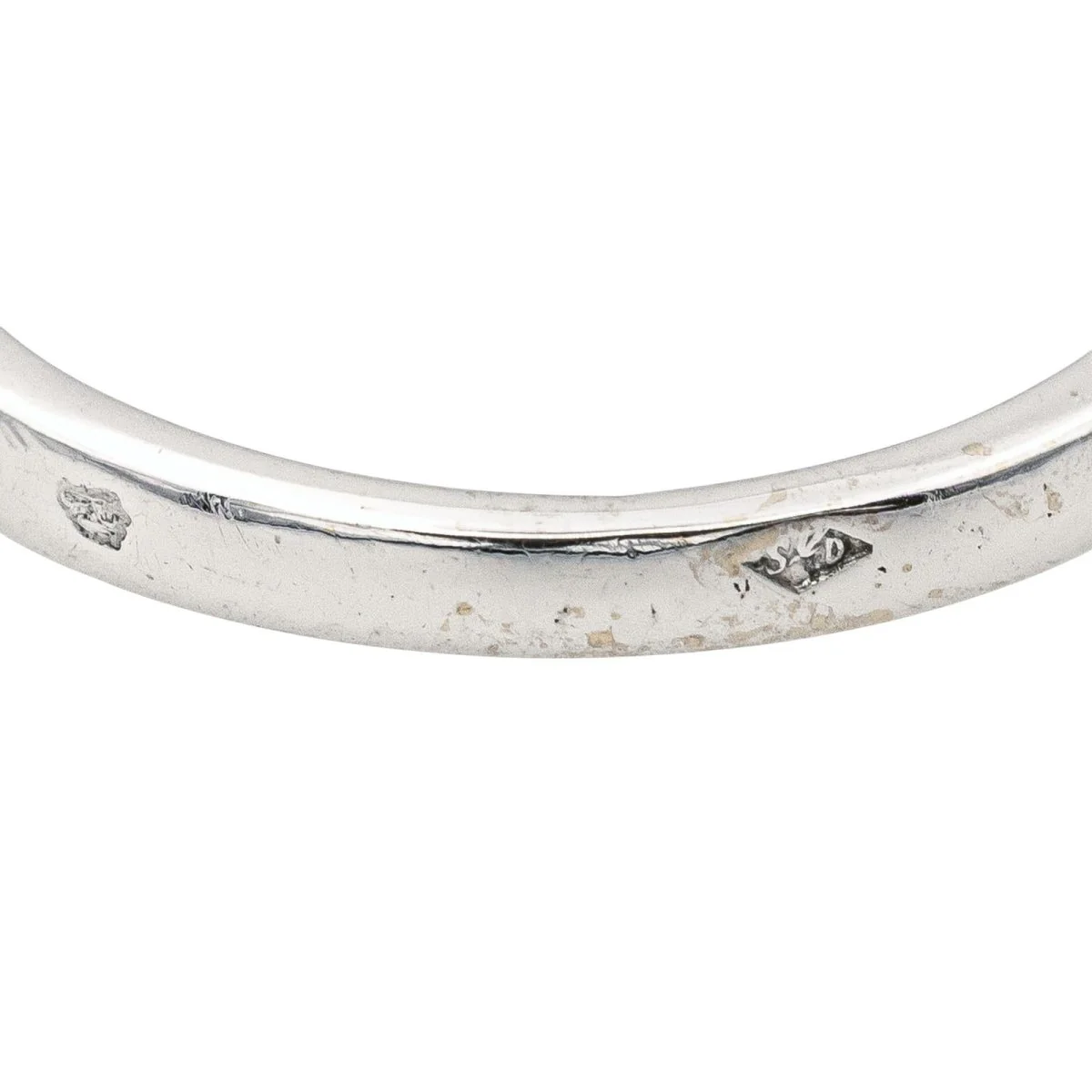 Ring Solitaire in white gold and diamond - Image 7