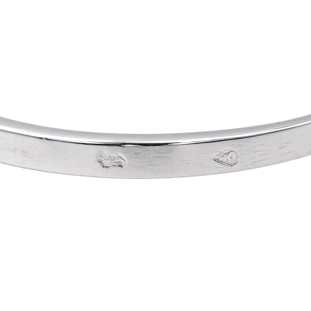 Solitaire ring in white gold and diamond - Image 7