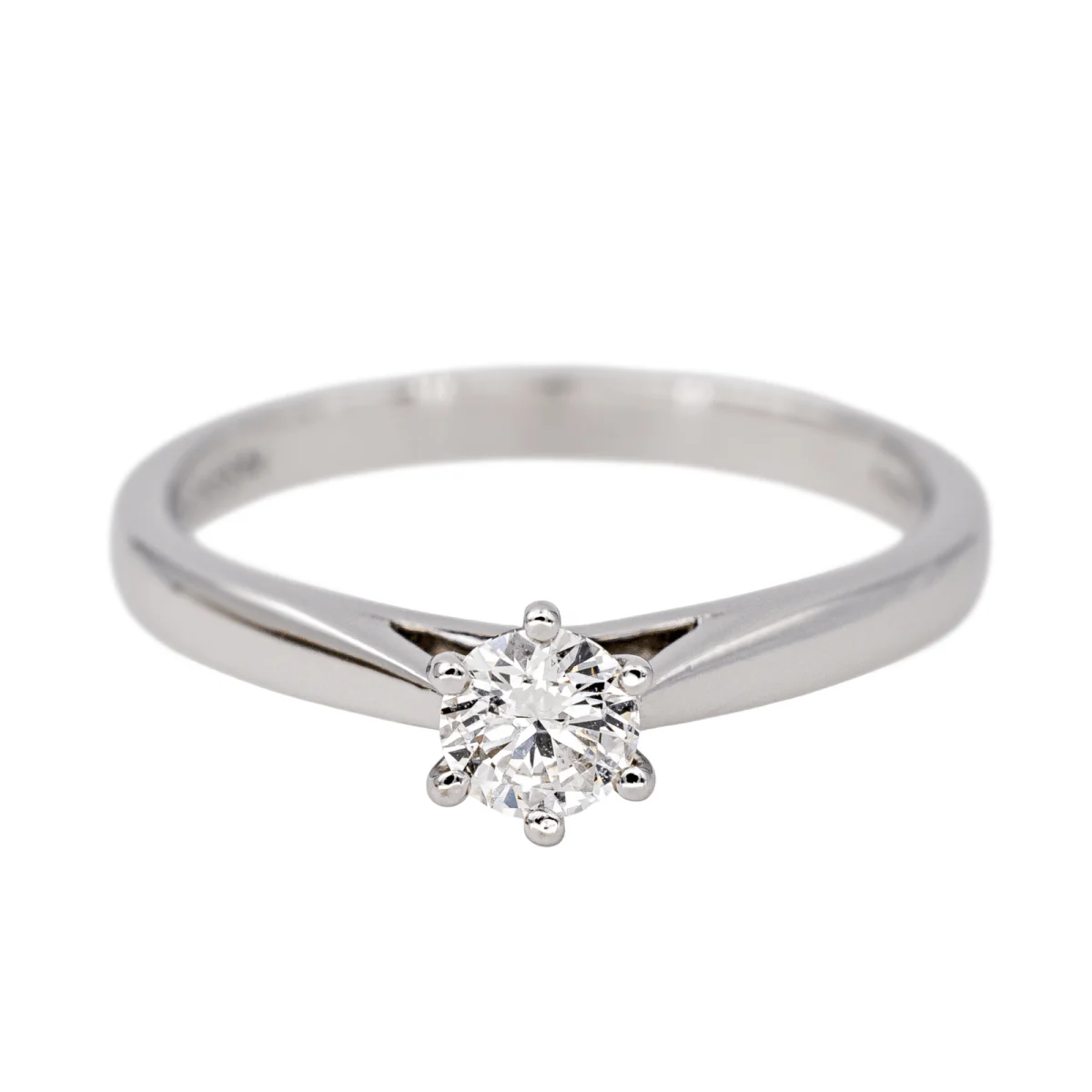 Ring Solitaire MAUBOUSSIN "Six de Toi" in white gold and diamond