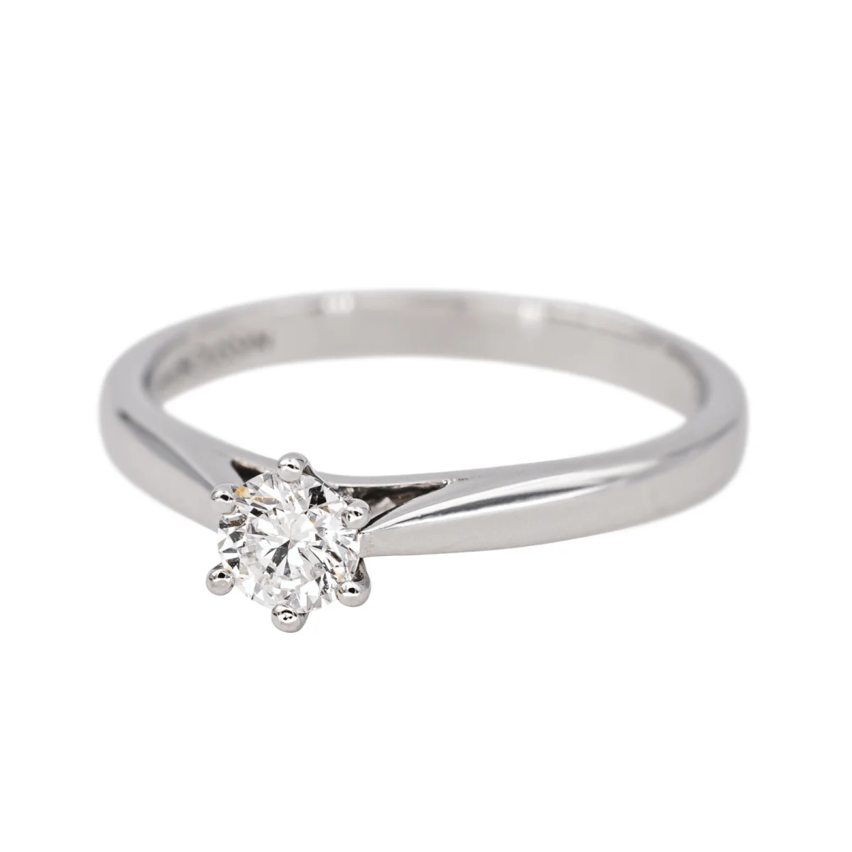 Ring Solitaire MAUBOUSSIN "Six de Toi" in white gold and diamond - Image 3