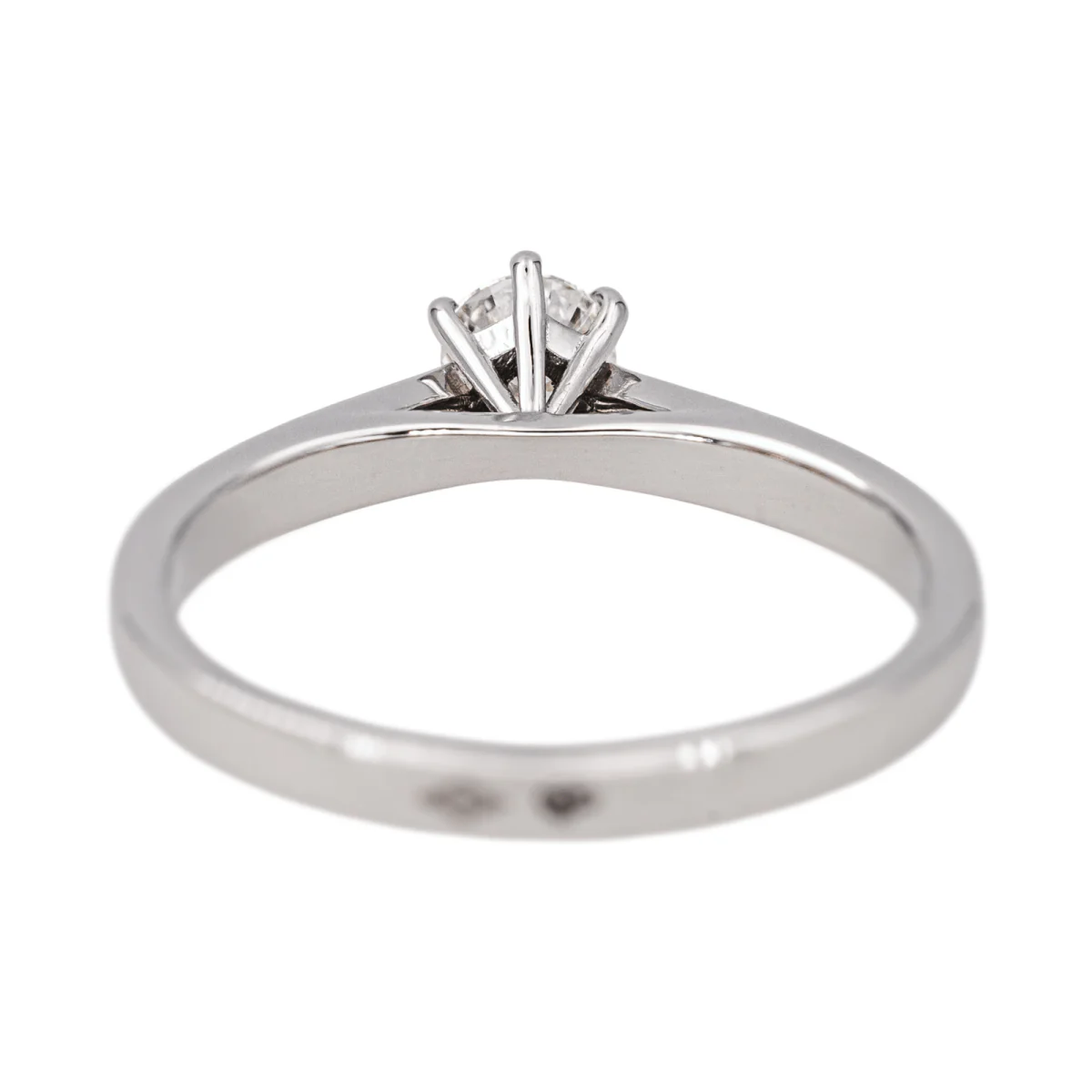 Ring Solitaire MAUBOUSSIN "Six de Toi" in white gold and diamond - Image 5