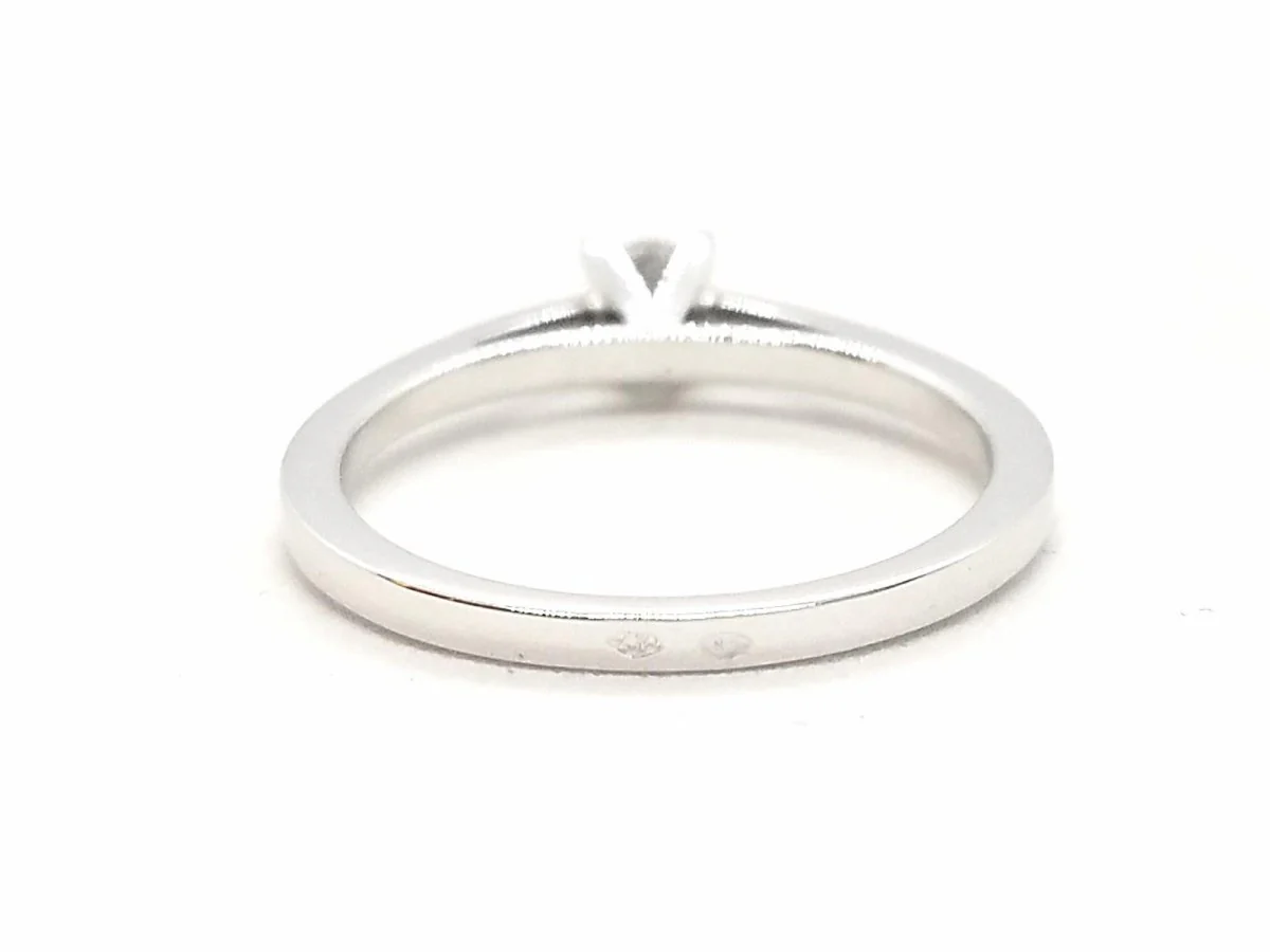 Solitaire Ring White Gold Diamond - Image 7