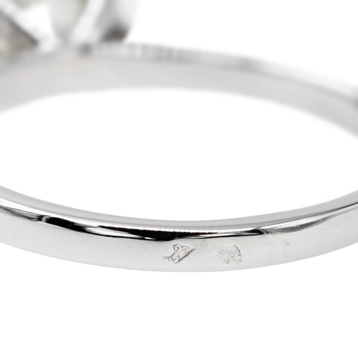 Solitaire Ring White Gold Diamond - Image 6
