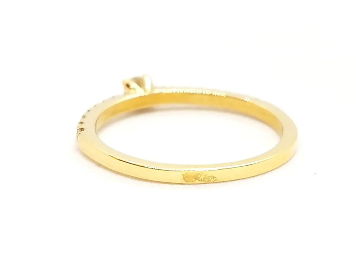 Solitaire Ring Yellow Gold Diamond - Image 7