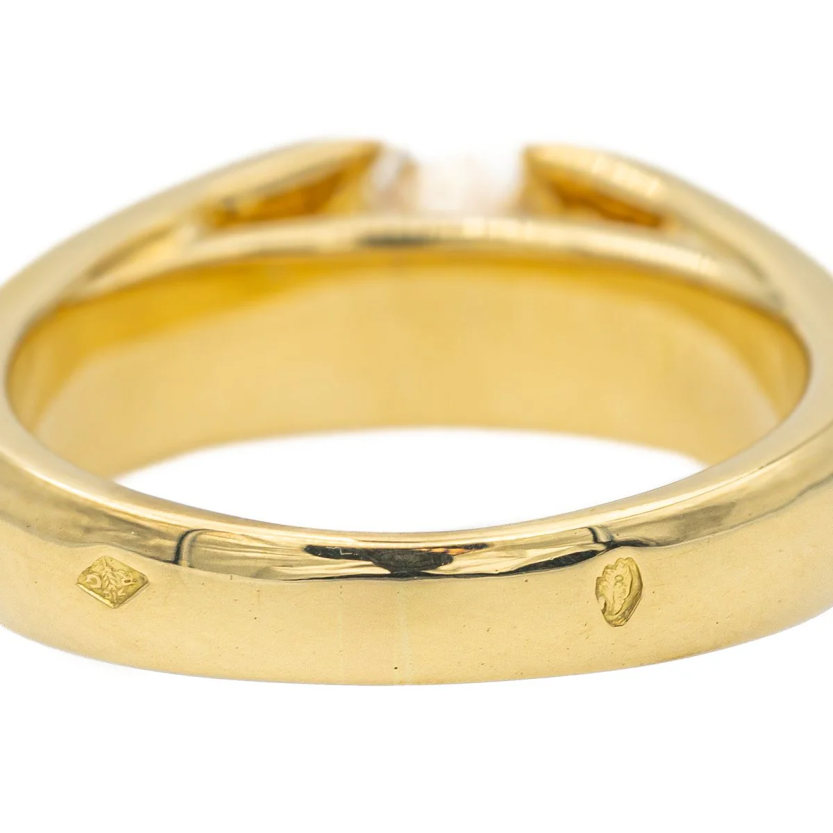 Solitaire Ring Yellow Gold Diamond - Image 7