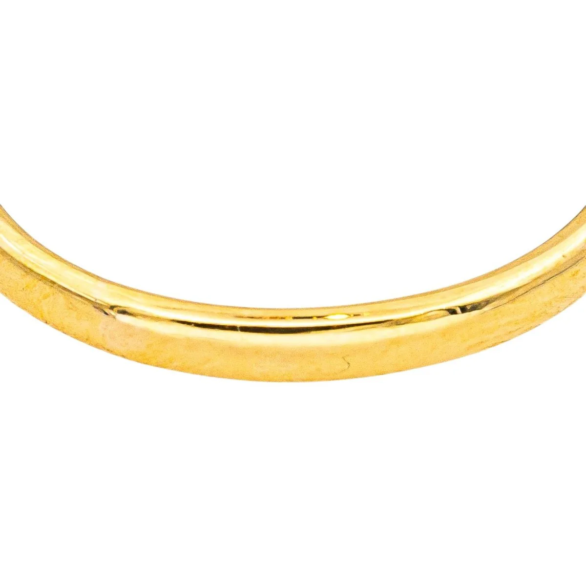 Yellow Gold Solitaire Diamond Ring - Image 8