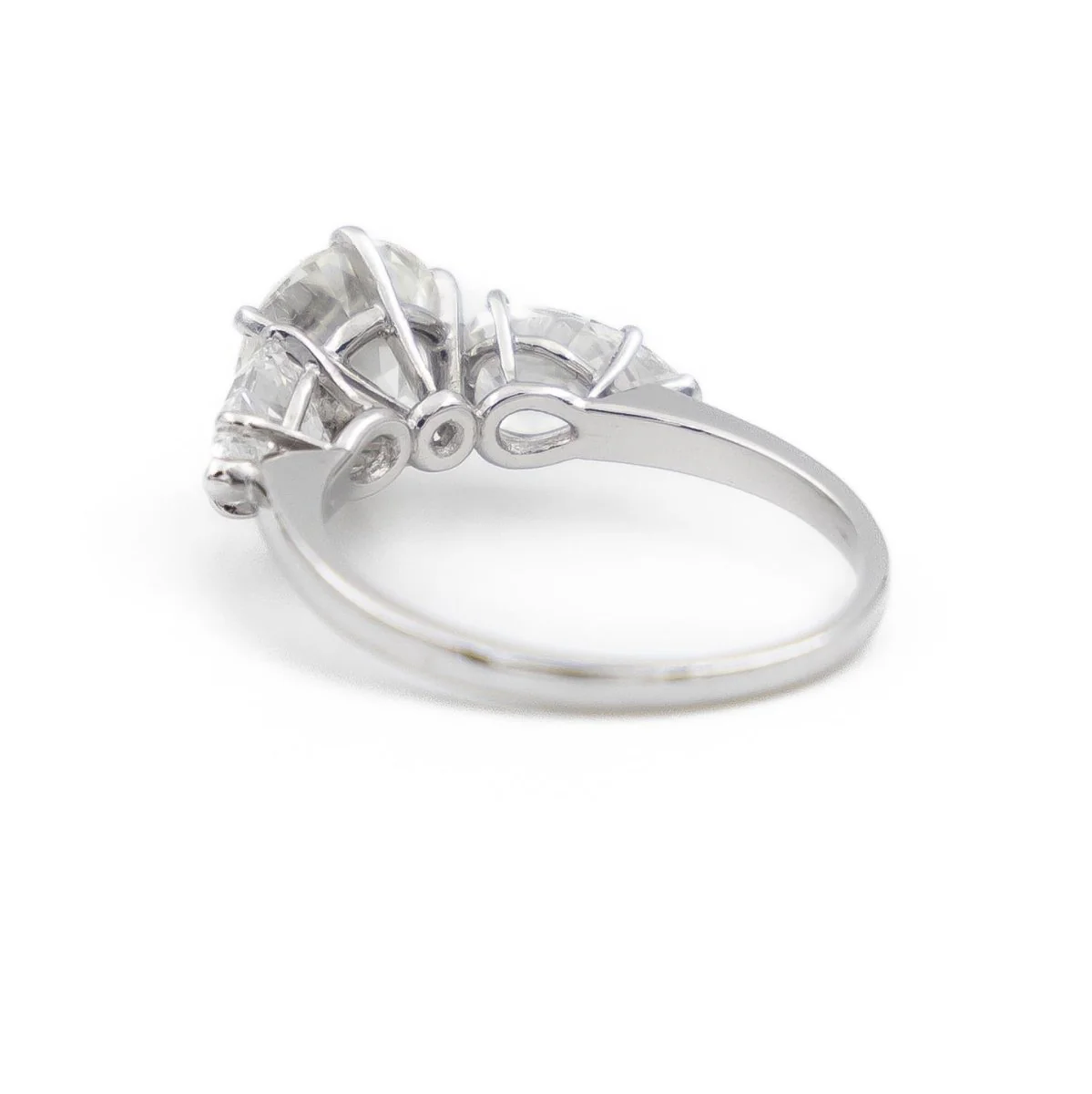 Platinum Diamond Solitaire Ring - Image 6