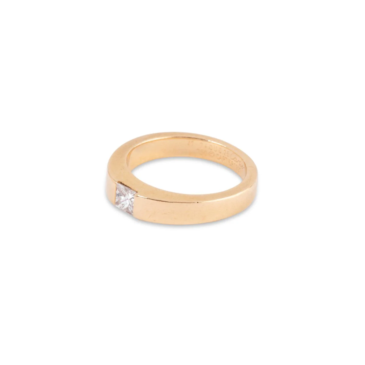 CARTIER Solitaire ring in yellow gold and diamond - Image 4