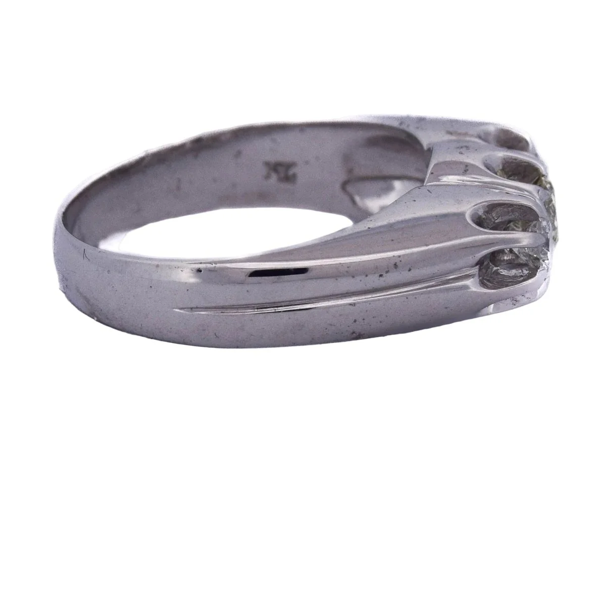 Ring Trilogy in white gold and diamonds - Image 6