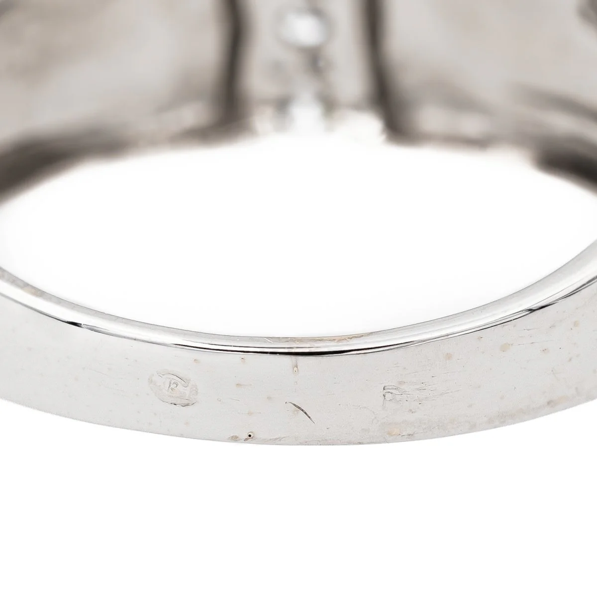Trilogy Ring White gold Diamond - Image 6