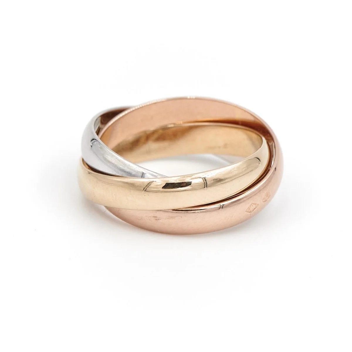 Trilogy Ring Yellow Gold