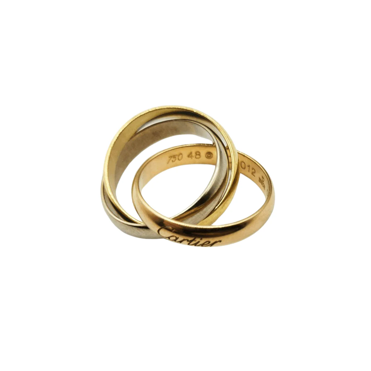 CARTIER Trinity ring, three golds - Image 4