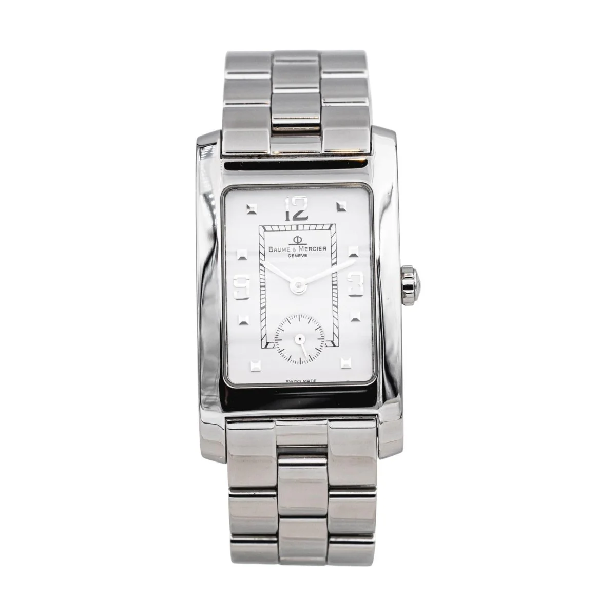 Watch BAUME & MERCIER "Hampton" in steel and quartz