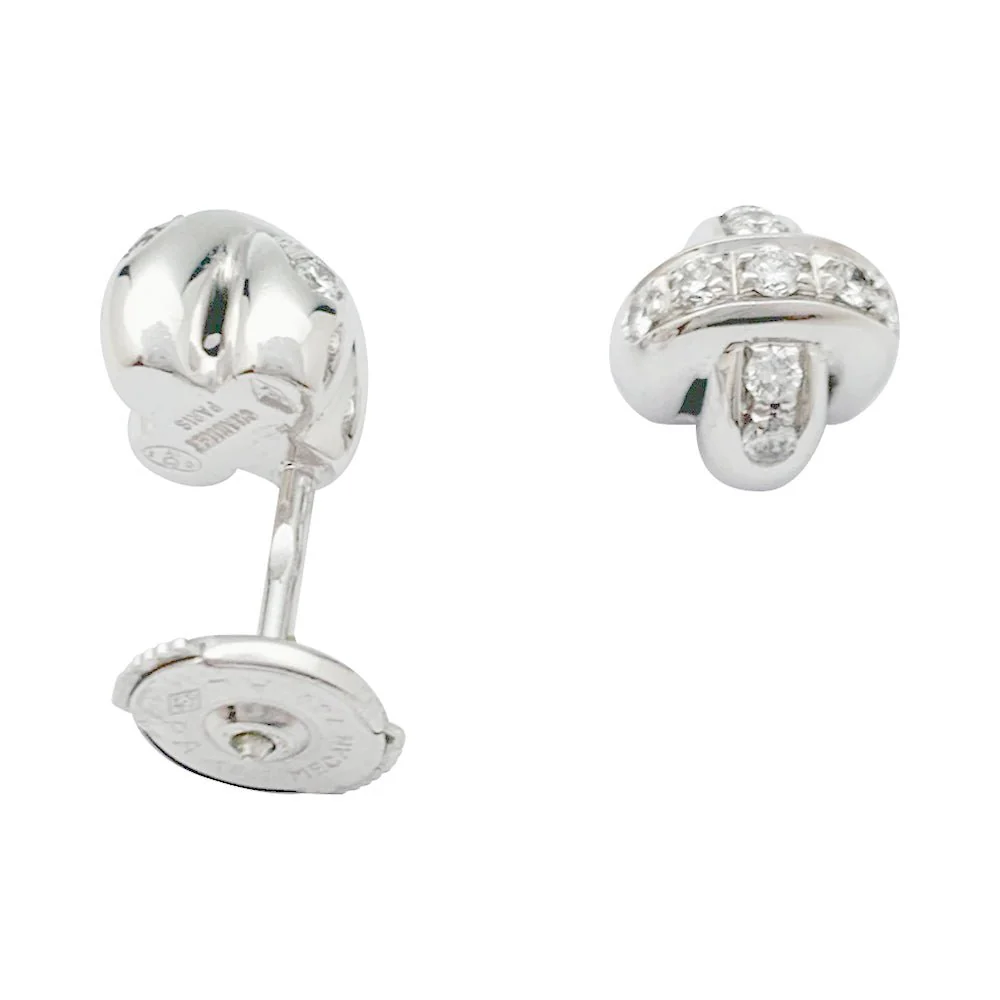 Chaumet earrings, “Liens”, white gold and diamonds - Image 6