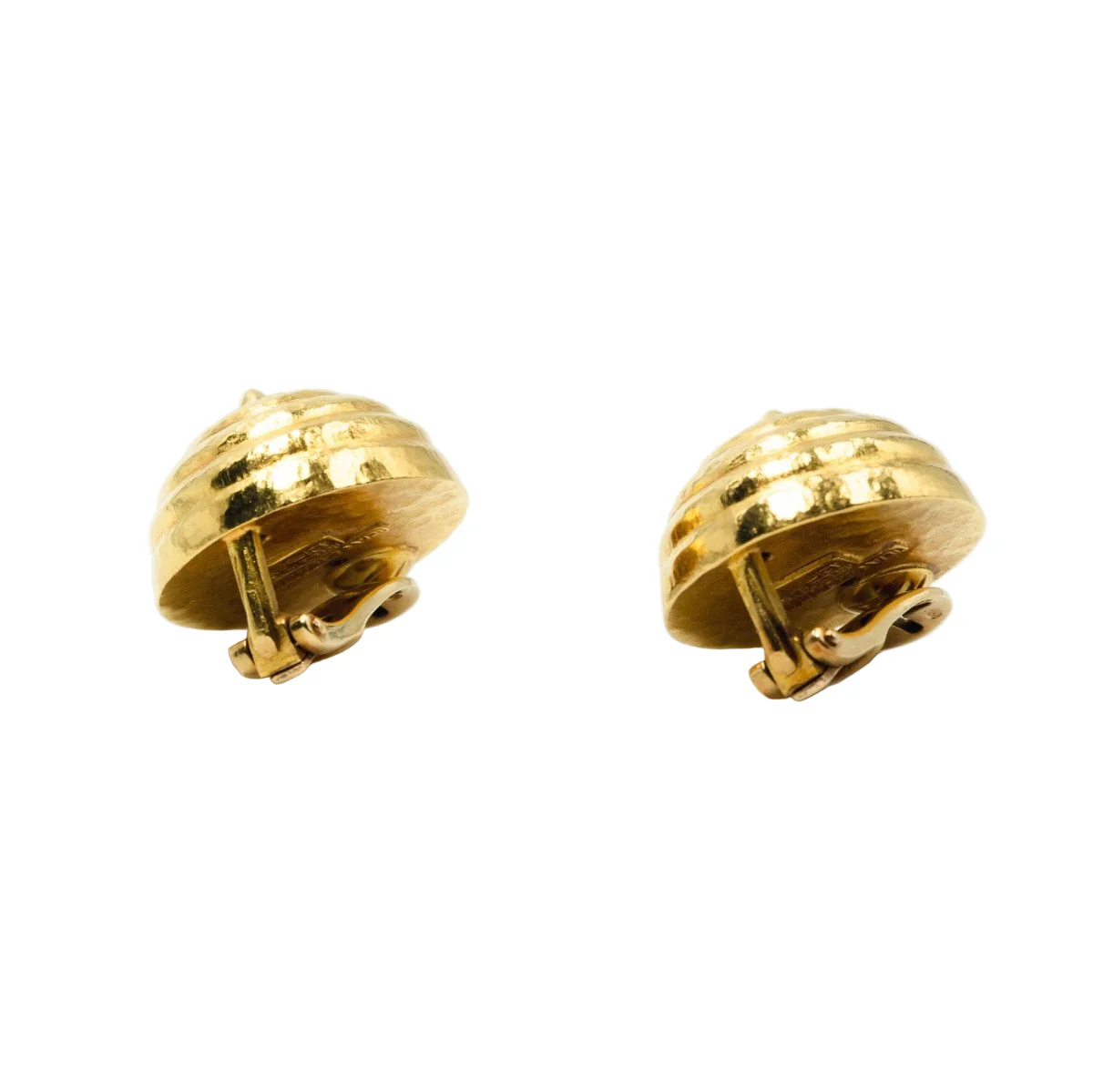 LALAOUNIS clip earrings in yellow gold - Image 6