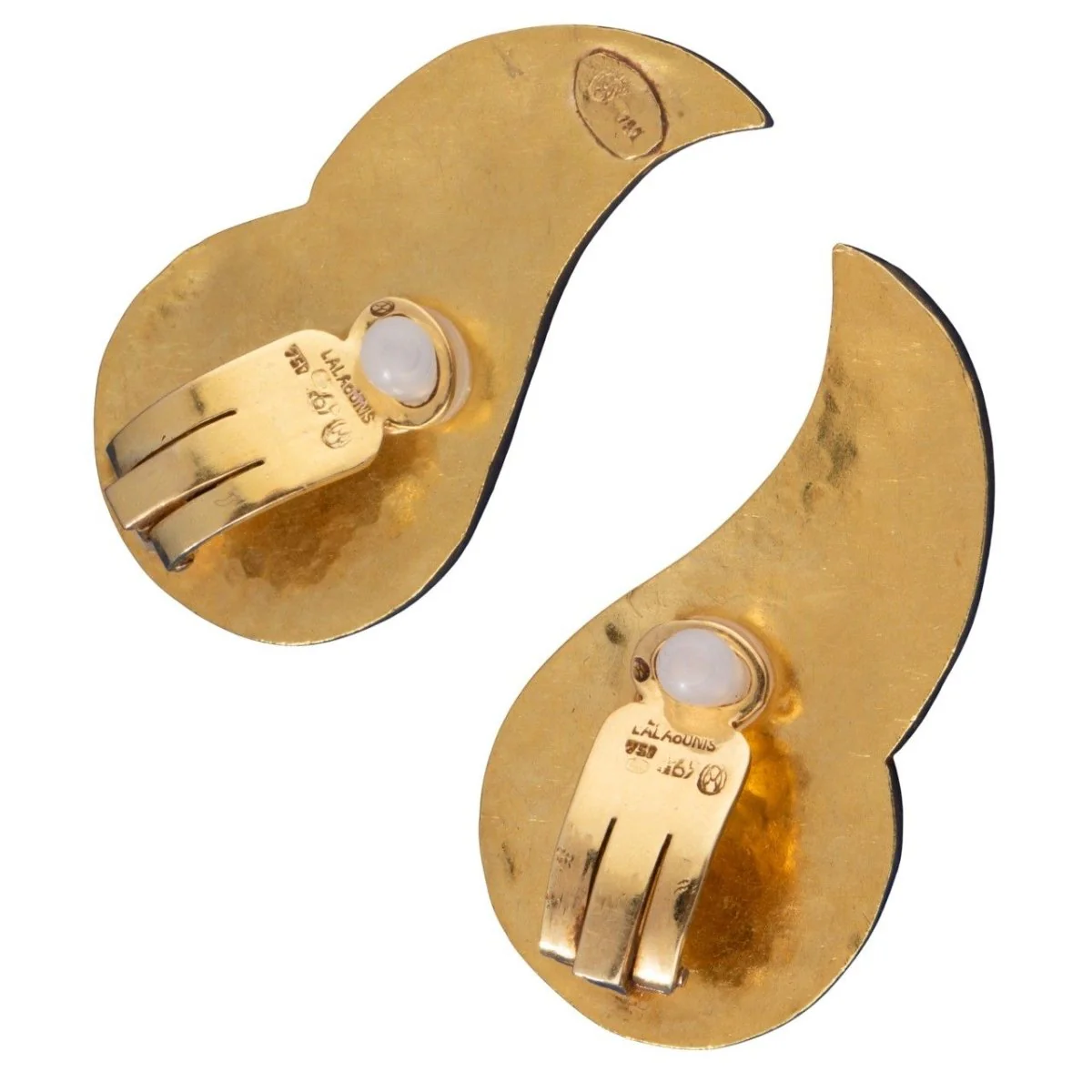 LALAOUNIS Clip earrings in Yellow Gold - Image 3