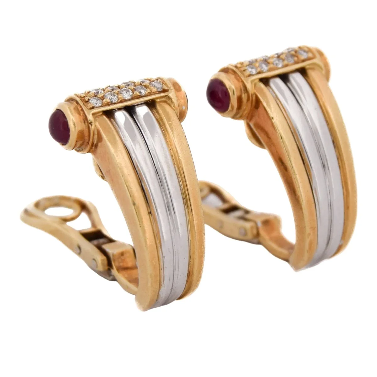 Earrings Clips PIAGET in yellow gold - Image 3