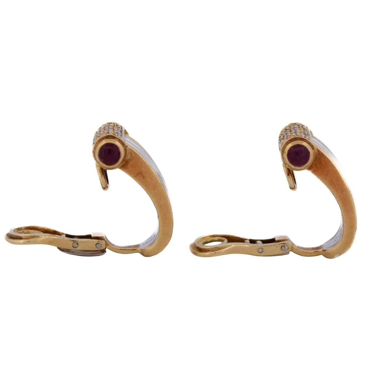 Earrings Clips PIAGET in yellow gold - Image 5