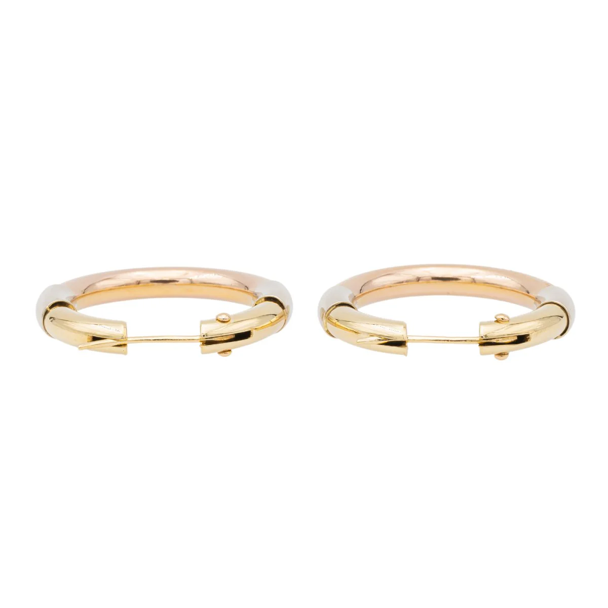 Hoop Earrings Yellow Gold - Image 4
