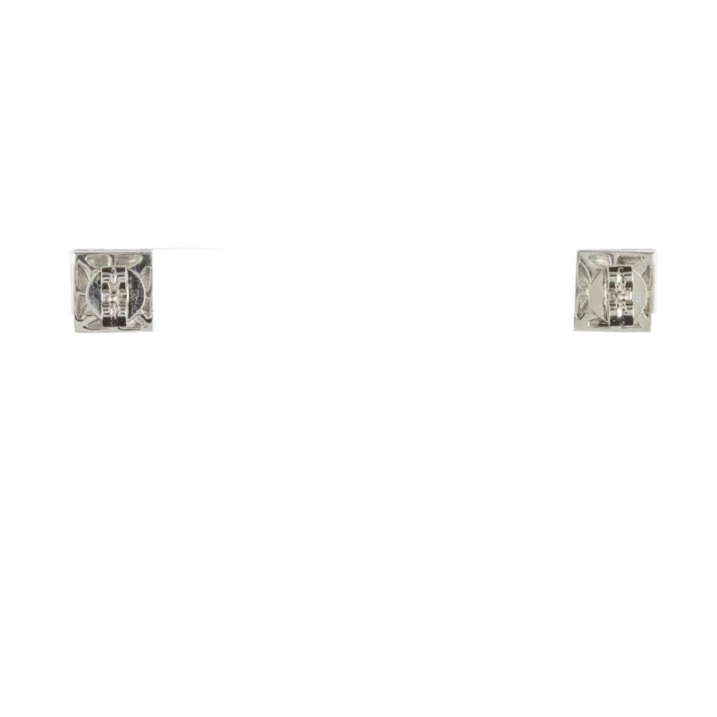 Earrings Fleas in white gold and diamonds - Image 4