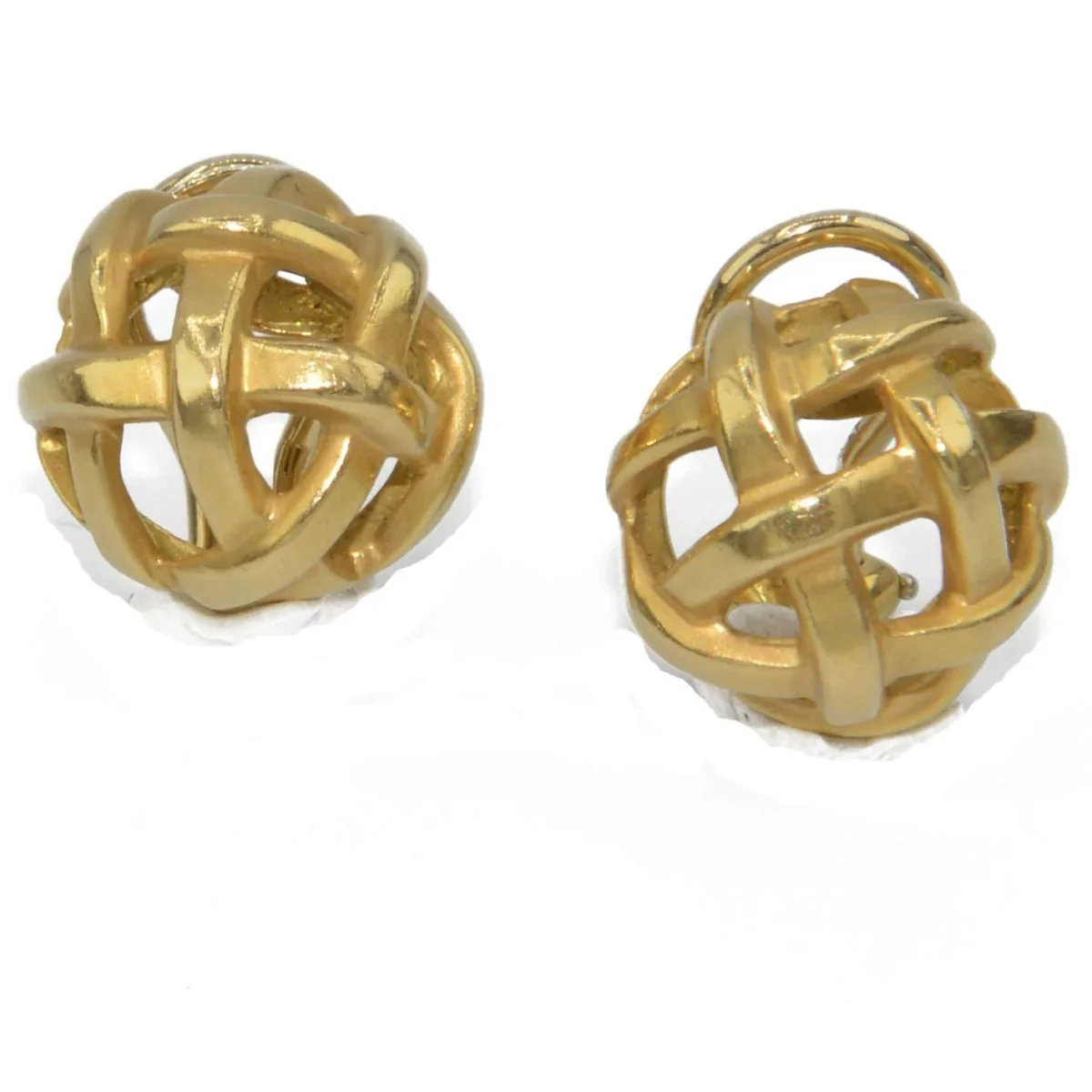 Yellow gold earrings Angela Cummings for Tiffany - Image 2