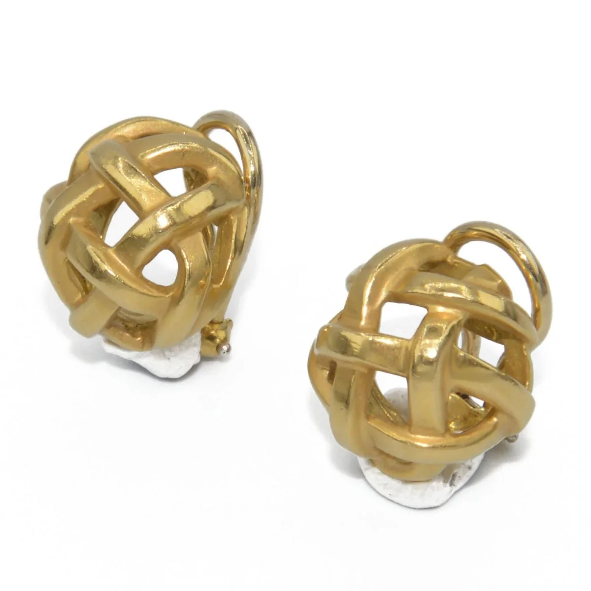 Yellow gold earrings Angela Cummings for Tiffany - Image 3