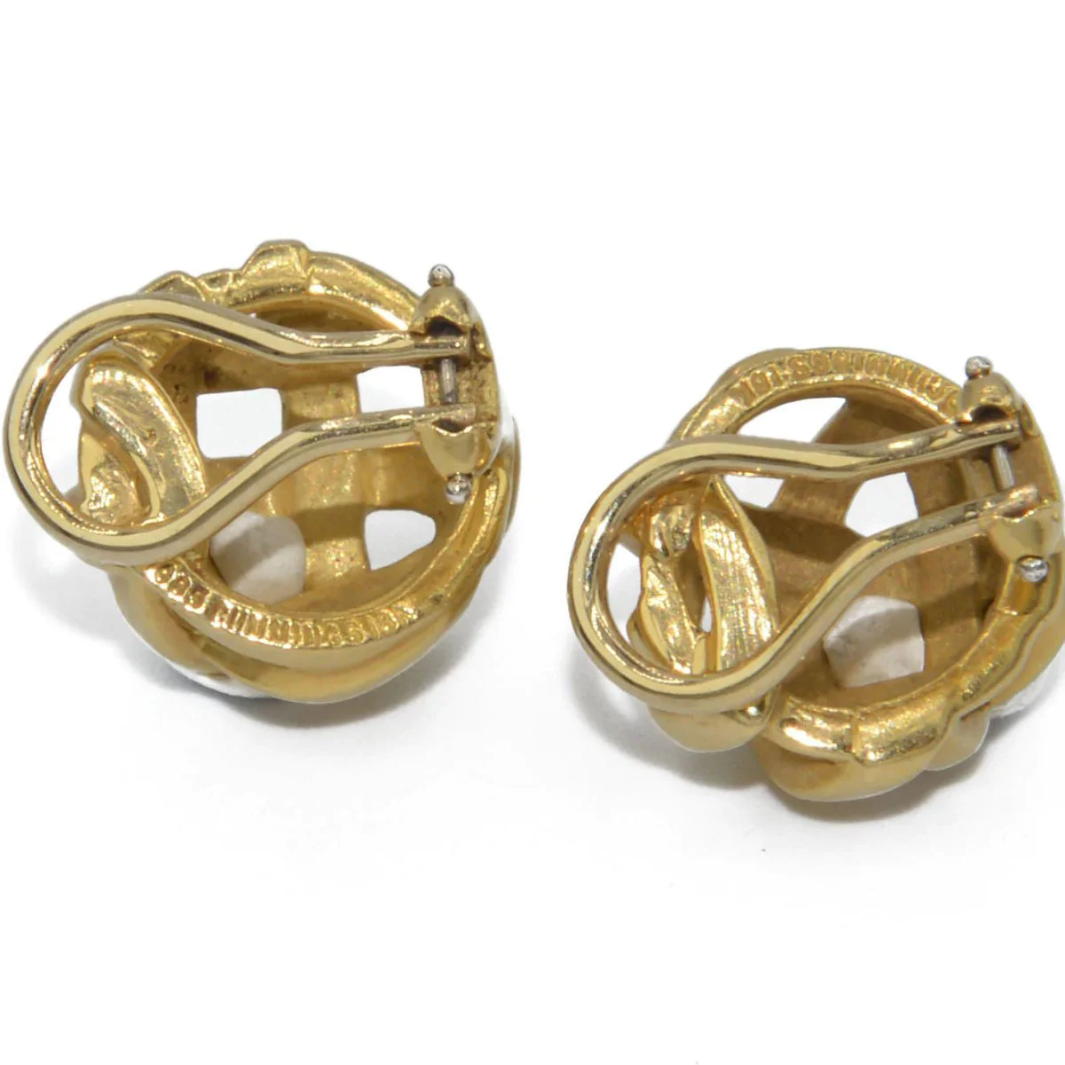 Yellow gold earrings Angela Cummings for Tiffany - Image 4