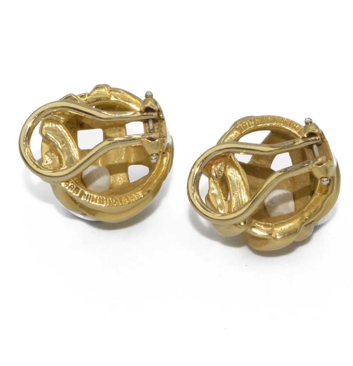 Yellow gold earrings Angela Cummings for Tiffany - Image 5