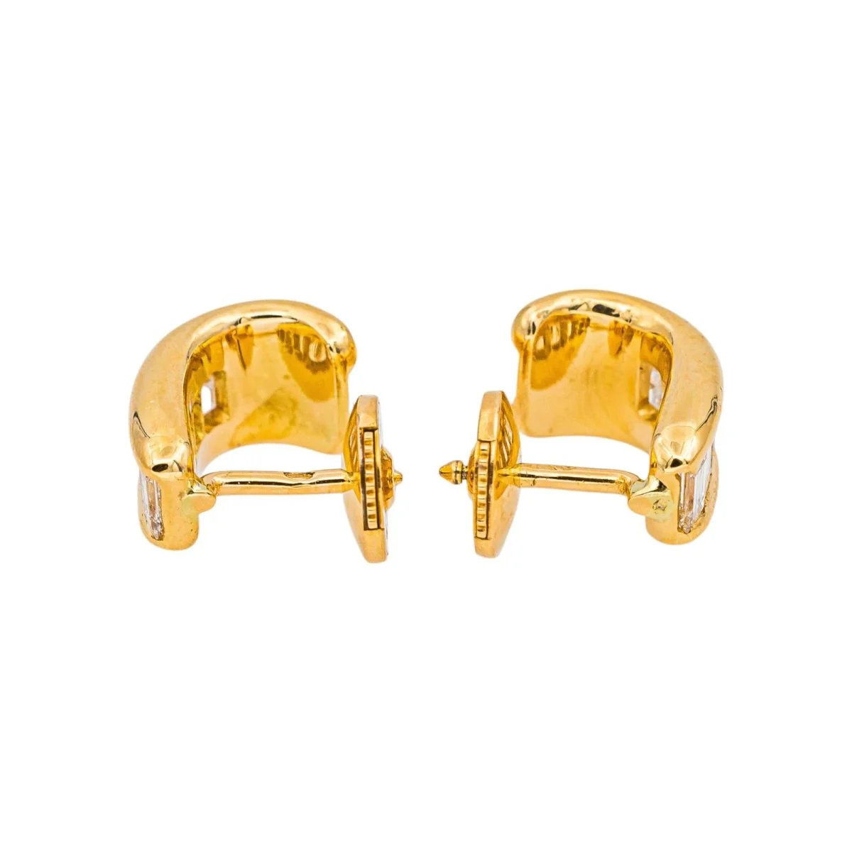 Earrings Yellow gold Diamond - Image 11
