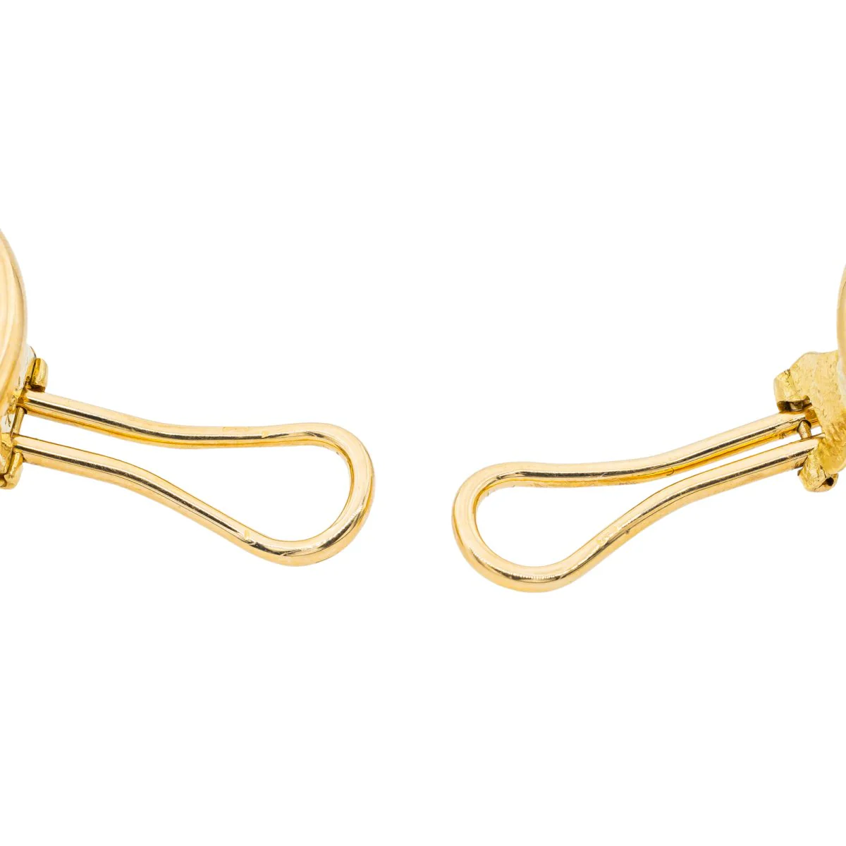 Yellow gold and pearl earrings - Image 7