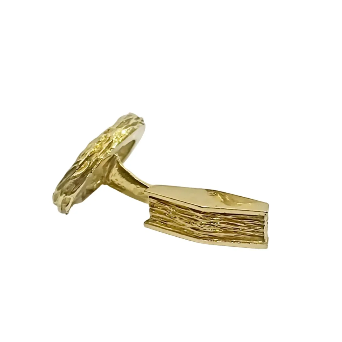 Cufflinks in yellow gold - Image 5