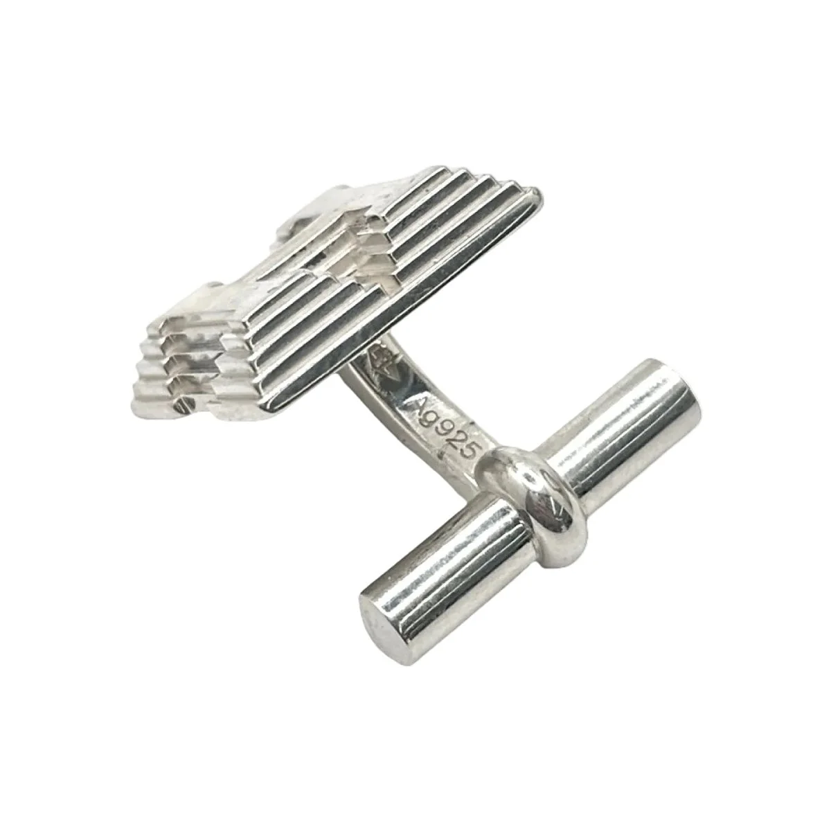 HERMÈS Cufflinks in Silver - Image 3