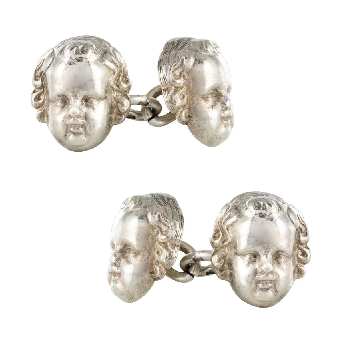 Cufflinks in silver