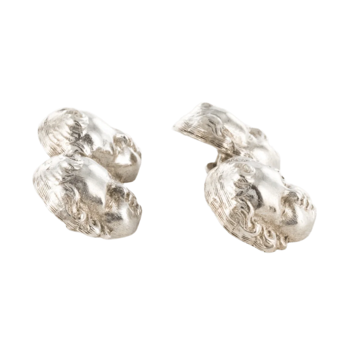 Cufflinks in silver - Image 4