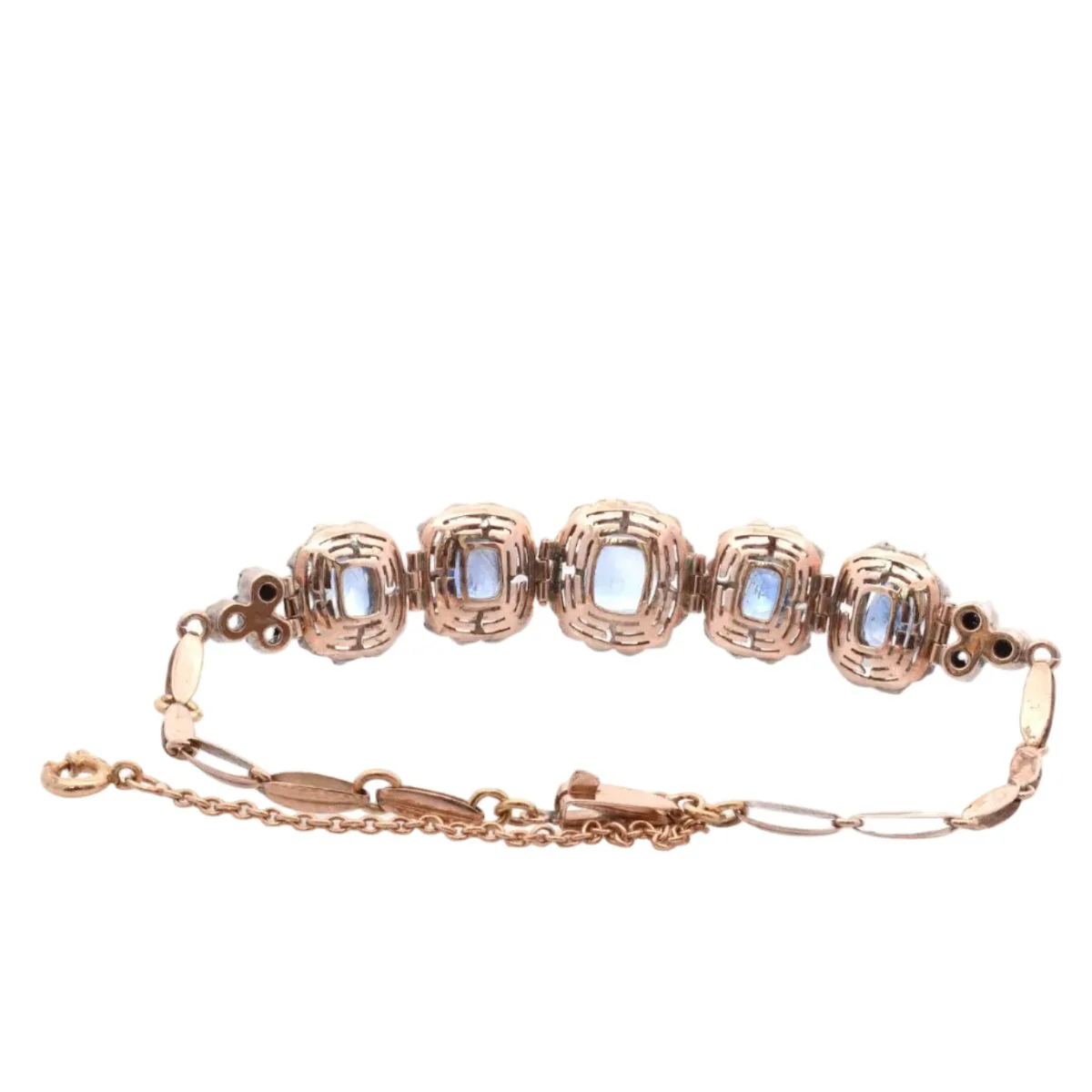 Gold and Sapphire Bracelet - Image 2