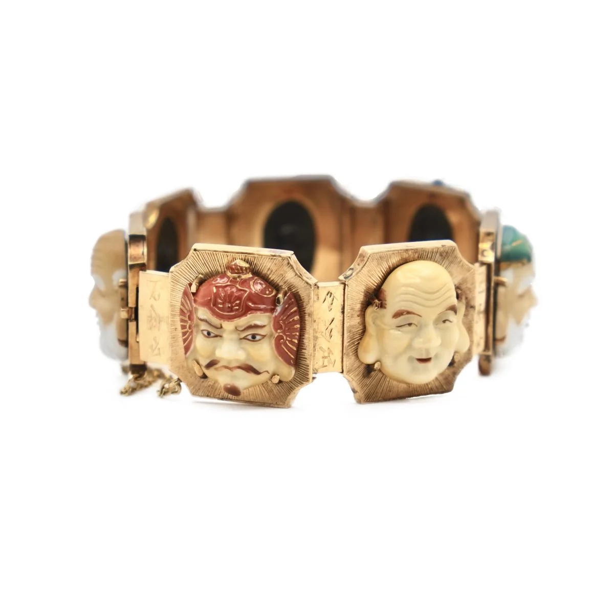Bracelet "Seven Faces" in yellow gold - Image 5