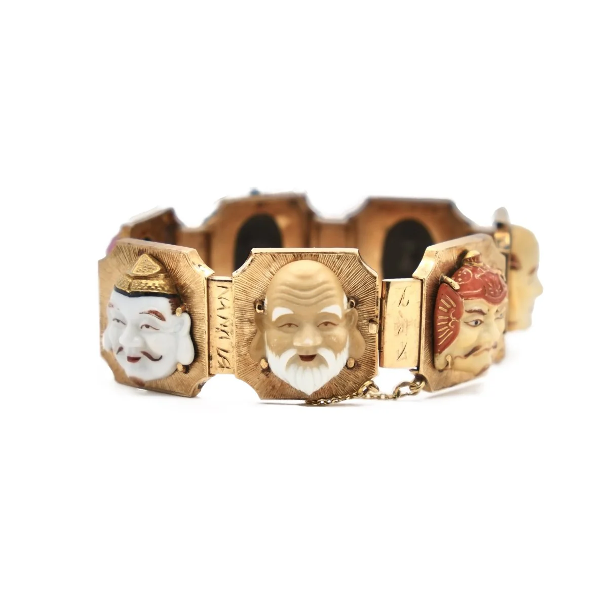 Bracelet "Seven Faces" in yellow gold - Image 6