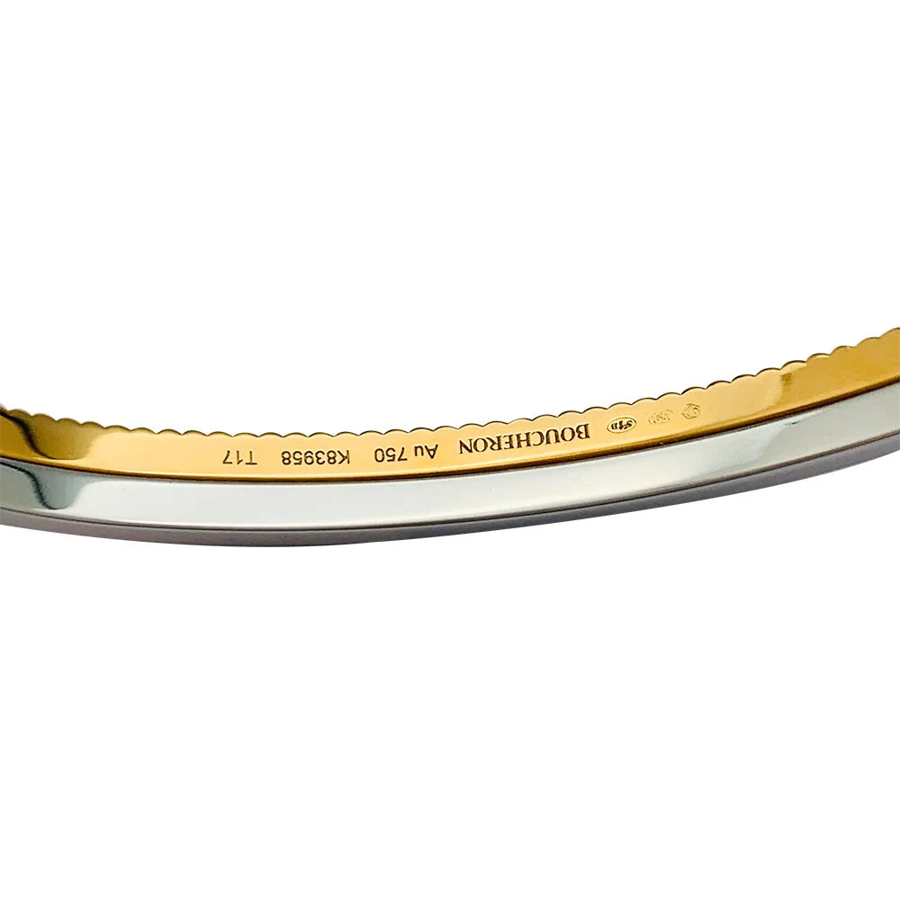 Boucheron bracelet, “Quatre Radiant”, in yellow and white gold and diamonds - Image 3