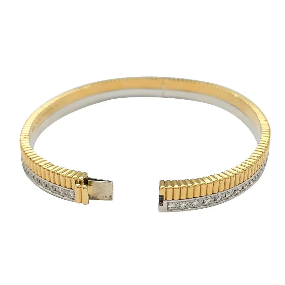 Boucheron bracelet, “Quatre Radiant”, in yellow and white gold and diamonds - Image 5