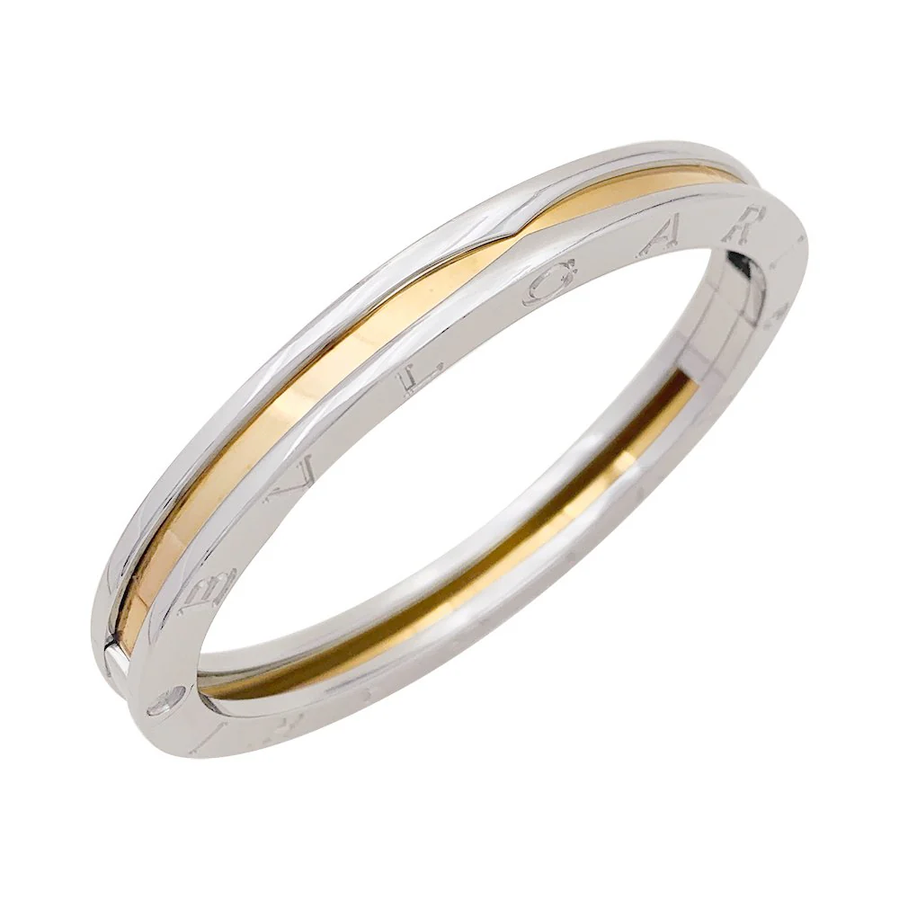 Bracelet BULGARI "BZero1" in yellow gold and steel - Image 5